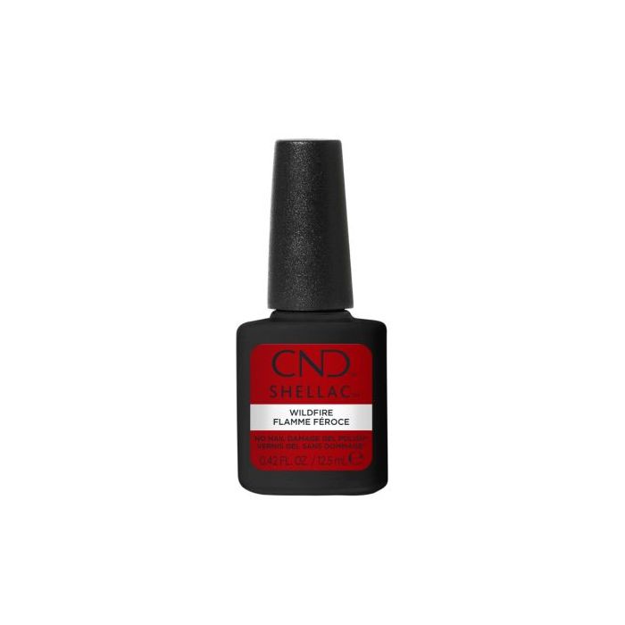 CND™ SHELLAC™ Wildfire #158 12,5 ml flesje klassieke rode gellak