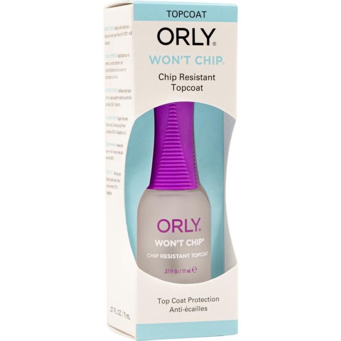 ORLY Won’t Chip 11ml – Langhoudende topcoat voor perfecte, chipvrije nagels