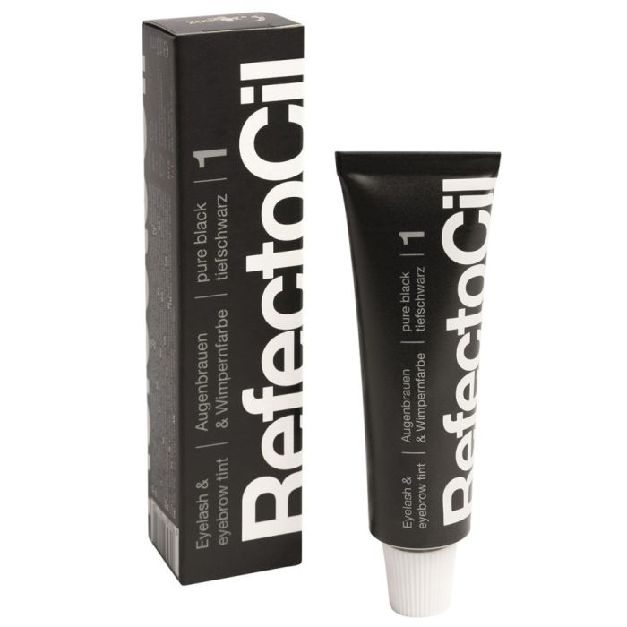 refectocil zwart 1 wimperverf en wenkbouwverf