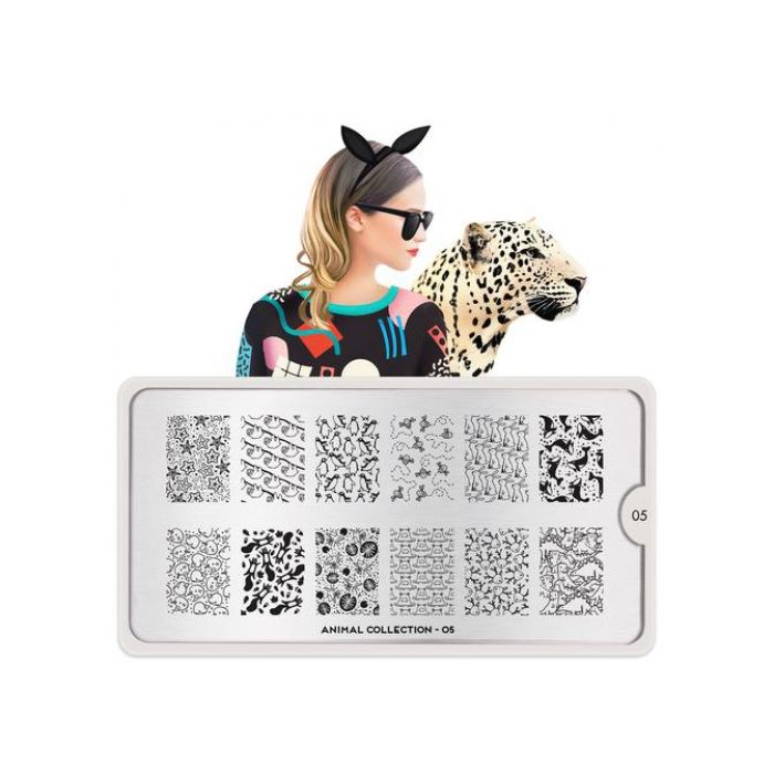 MoYou Animal Plate 05 Stempelplaat