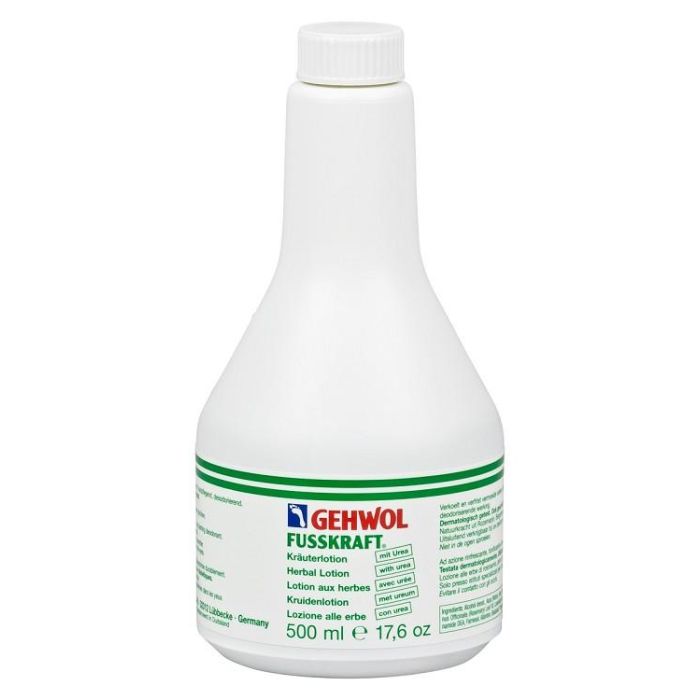 Gehwol Fusskraft Kruidenlotion 500 ml – verfrissende en hydraterende voetlotion met kruidenextracten