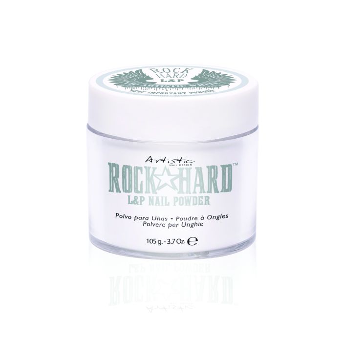Artistic Rock Hard L&P Acrylic VIP Artistic White 105g professionele witte acrylpoeder salonverpakking voor French manicure