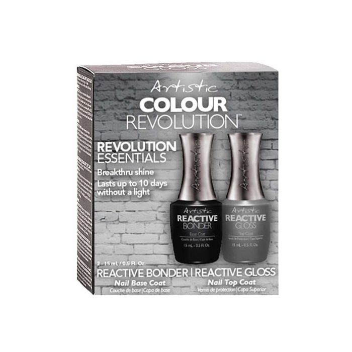 Artistic Colour Revolution Duo Pack, een langhoude base en topcoat voor nagellak