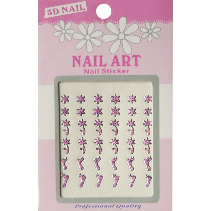 Bell'Ure 3D Nail Art Stickers