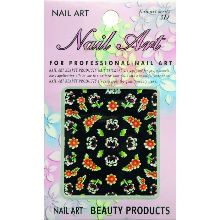 Bell'ure Stickers 3D Bloemetjes
