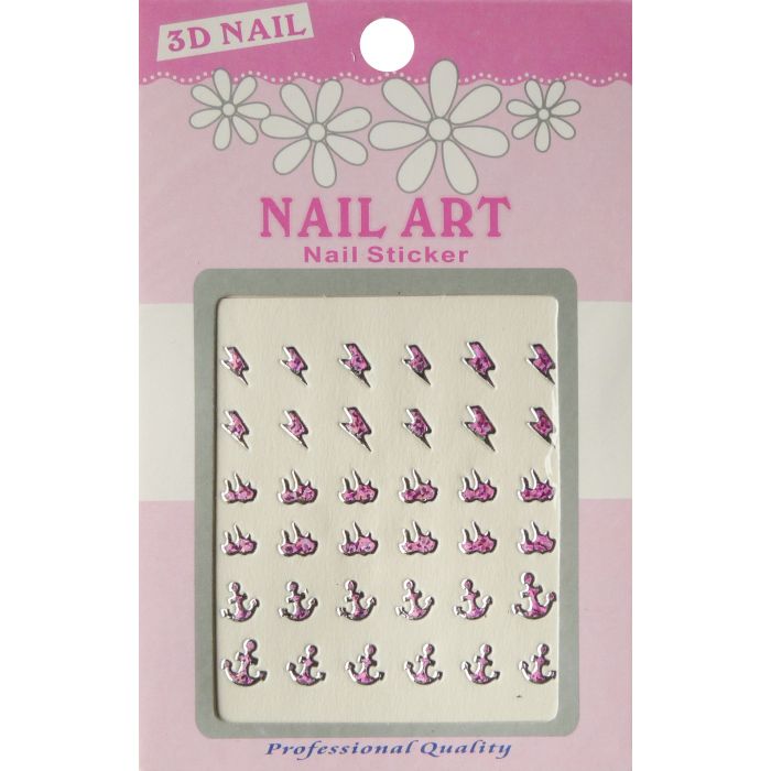 Bell'Ure 3D Nail Art Stickers
