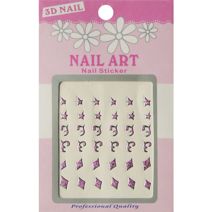 Bell'Ure 3D Nail Art Stickers