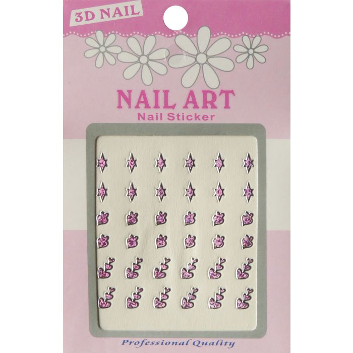 Bell'Ure 3D Nail Art Stickers