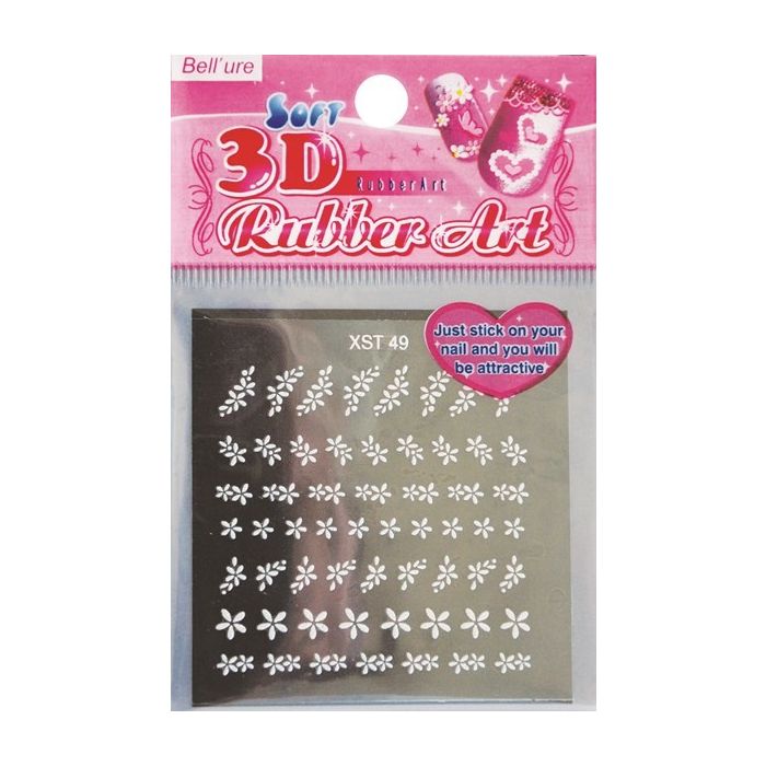 Bell'Ure 3D Rubber Art Sticker