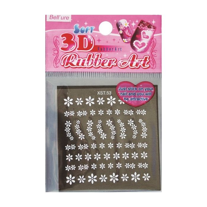 Bell'Ure 3D Rubber Art Sticker