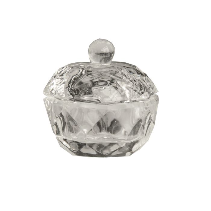 Bell'ure Dappen Dish Glas met Deksel
