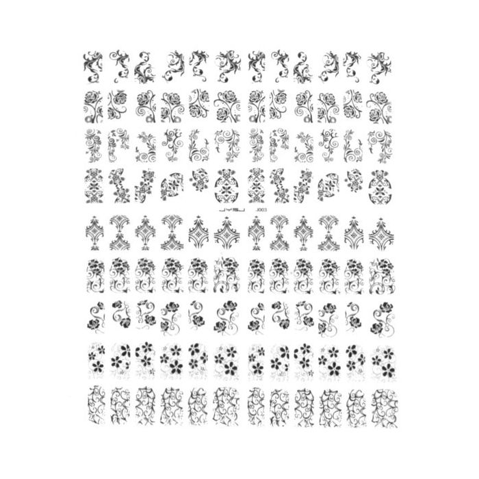 Bell'ure Filigree Stickers