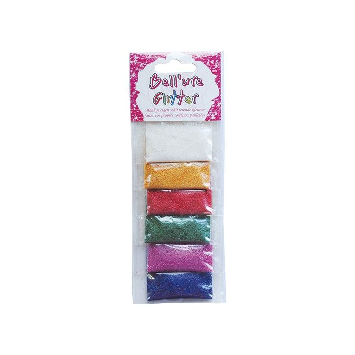Bell’Ure velvet glitterpoeder – satin shine (minder glanzend)”