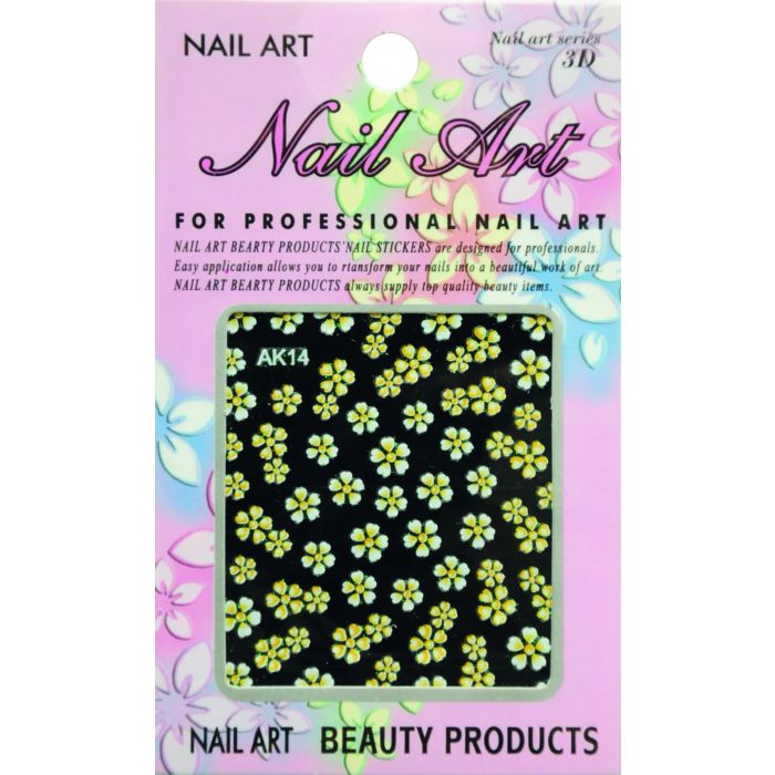 Bell'ure Stickers 3D Bloemetjes
