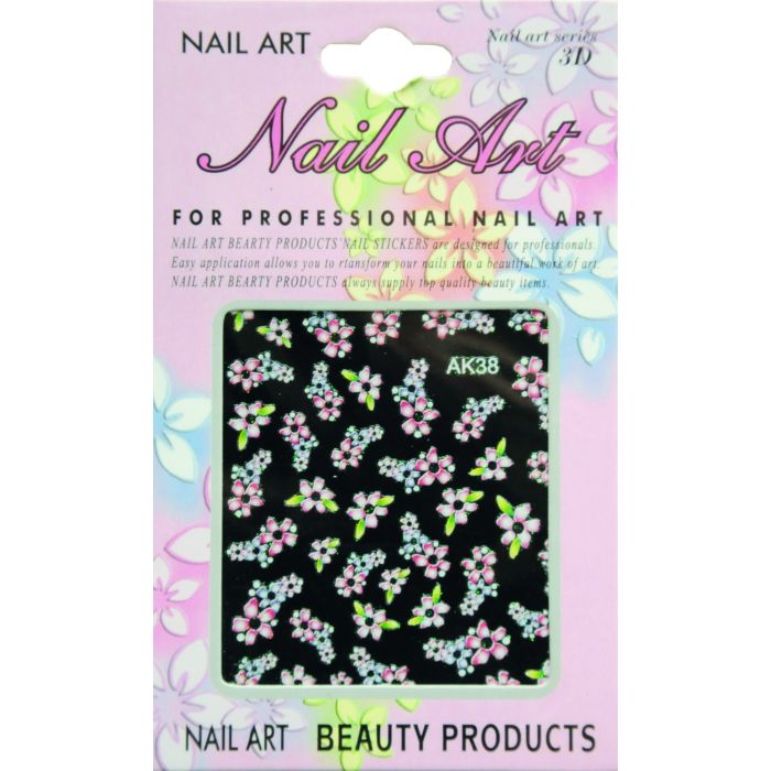 Bell'ure Stickers 3D Bloemetjes