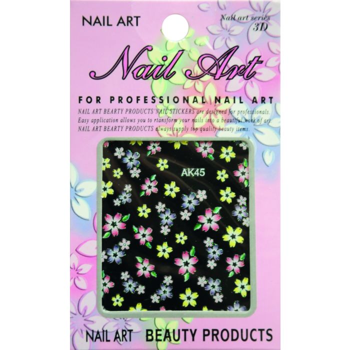 Bell'ure Stickers 3D  Bloemetjes