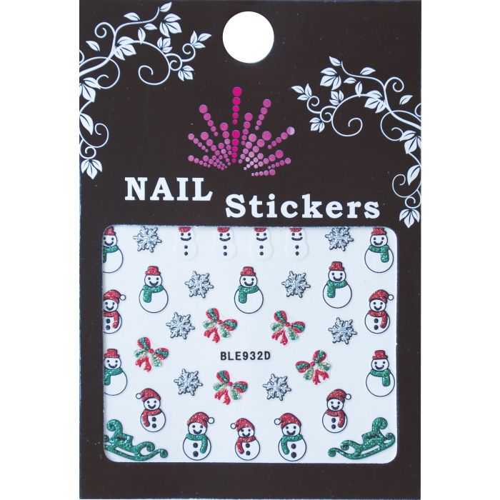 Bell'Ure Nail Sticker Christmas