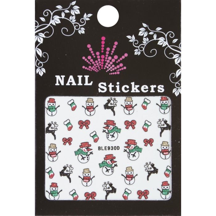 Bell'Ure Nail Sticker Christmas