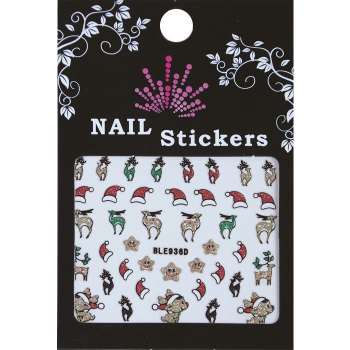 Bell'Ure Nail Sticker Christmas