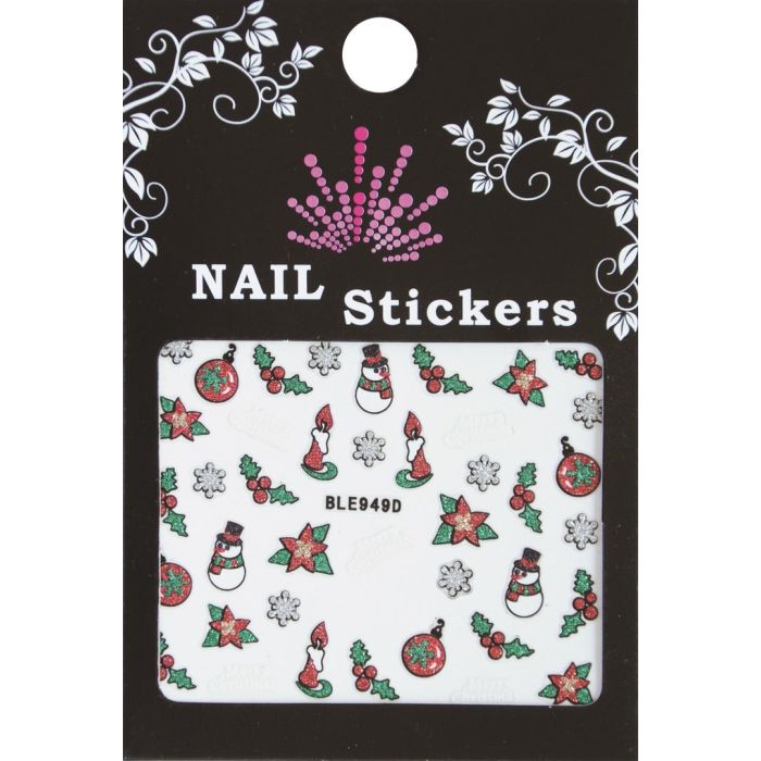 Bell'Ure Nail Sticker Christmas
