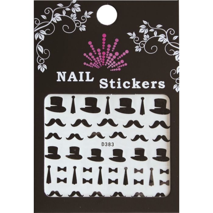 Bell'Ure Nail Stickers Moustache