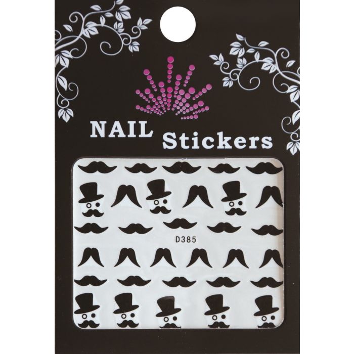 Bell'Ure Nail Stickers Moustache