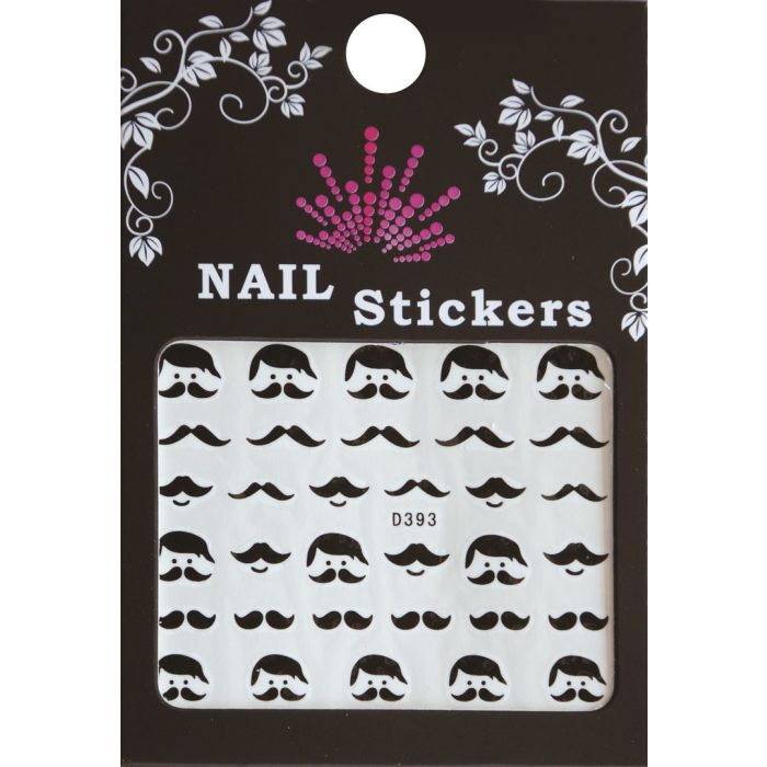 Bell'Ure Nail Stickers Moustache