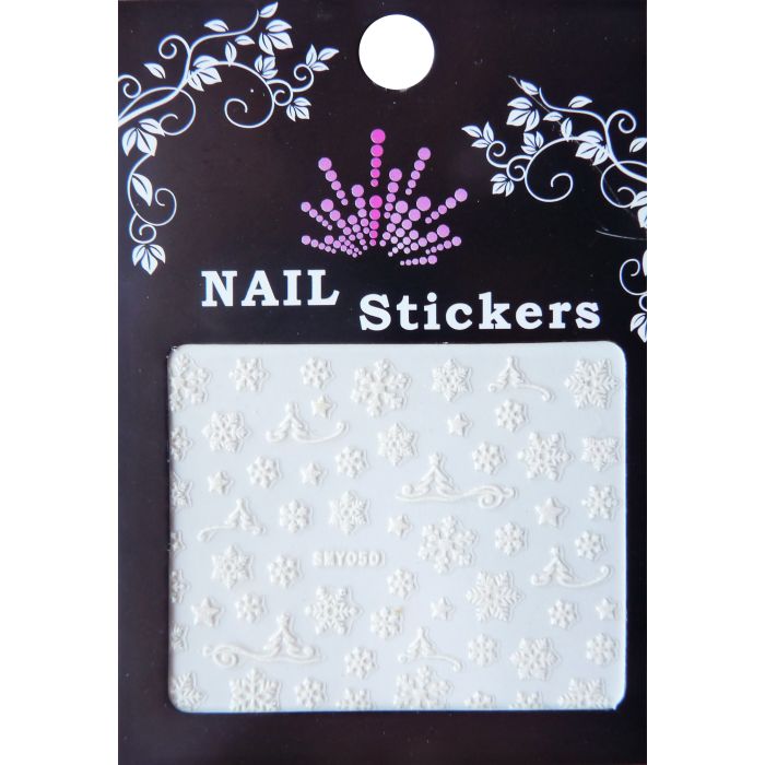 Bell'Ure Nail Sticker Winter White