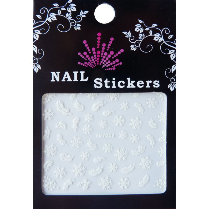 Bell'Ure Nail Sticker Winter White