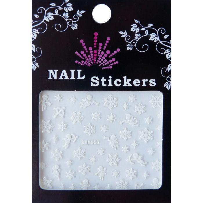 Bell'Ure Nail Sticker Winter White