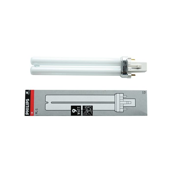 Philips PL-S 9 watt UV-vervanglamp voor compatibele UV-nagellamp