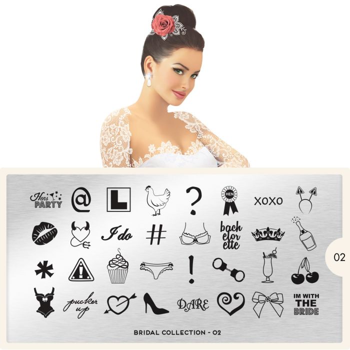 MoYou Bridal 02 Stempelplaat