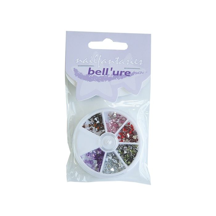 Bell'ure Nail Art CarrouselRhinestones Triangle