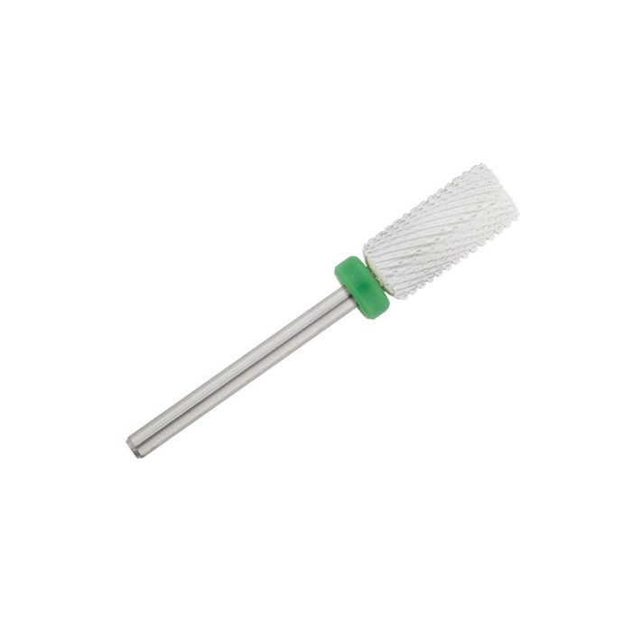 bellure ceramic freesbit cylinder rough 060 voor gel biab acryl manicure pedicure