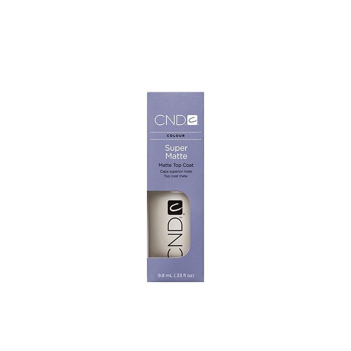 CND Super Matte Top Coat 9.8ml – Ultra Matte Finish voor Nagellak