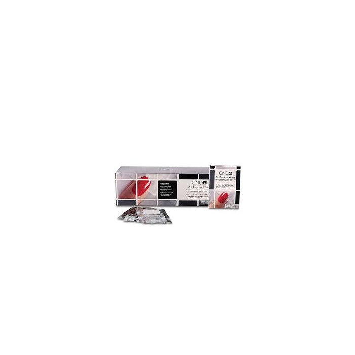 CND Shellac Foil Remover Wraps – folie wraps met katoenpad, aanbrengen met OFFLY FAST