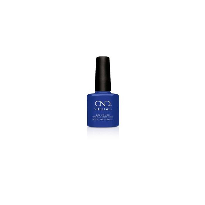 Neon blauw gellak | CND Shellac Blue Eyeshadow | 7,3 ml