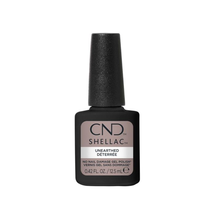 CND™ SHELLAC™ Unearthed 12,5 ml professionele beige taupe gellak flesje