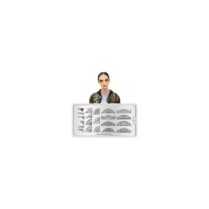 MoYou Deco Plate 05 Stempelplaat