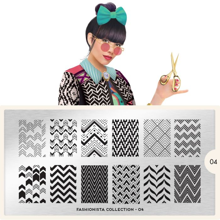 MoYou Fashionista 04 Stempelplaat