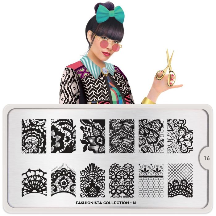 MoYou Fashionista 16 Stempelplaat 