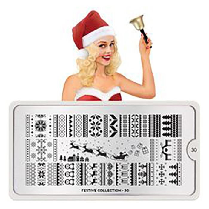 MoYou Festive 30 Stempelplaat (Christmas)