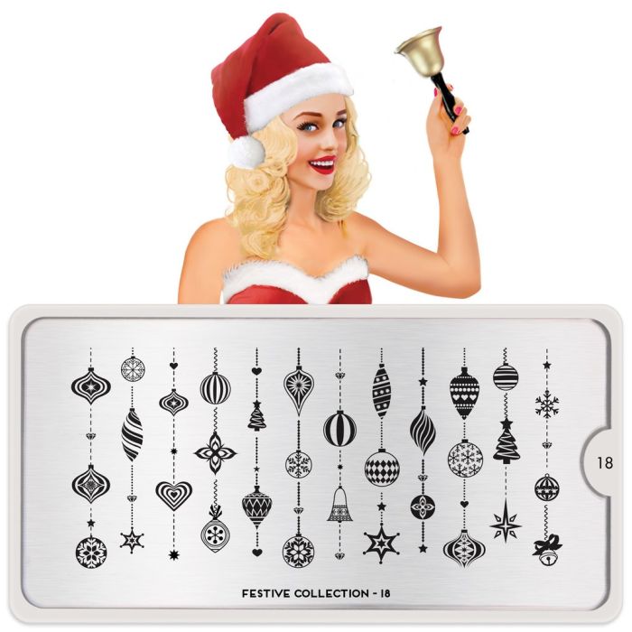 MoYou Festive 18 Stempelplaat (Christmas)