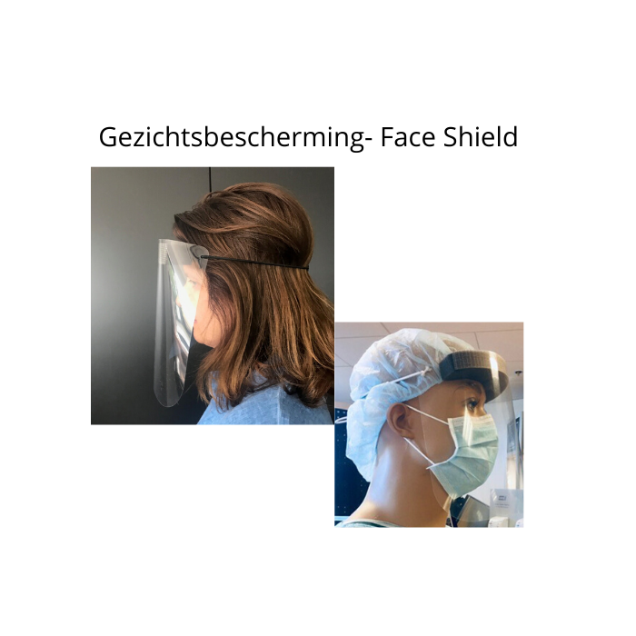 Gezichtsbescherming- Face Shield