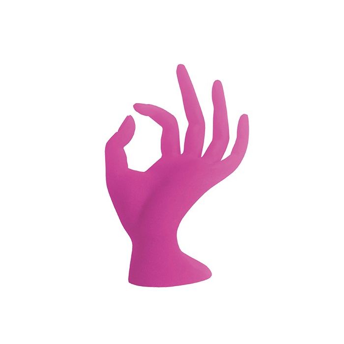 Bell'ure Glazen Hand Roze