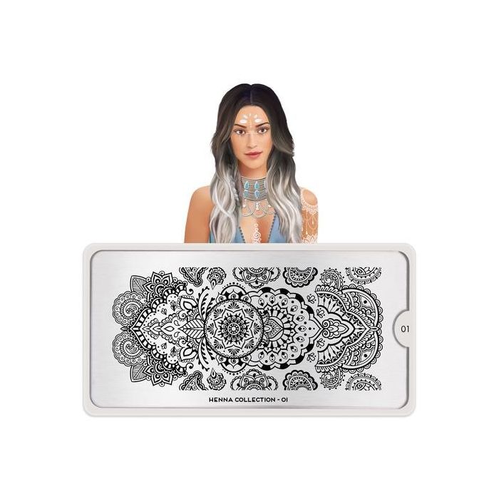 MoYou Henna 01 Stempelplaat