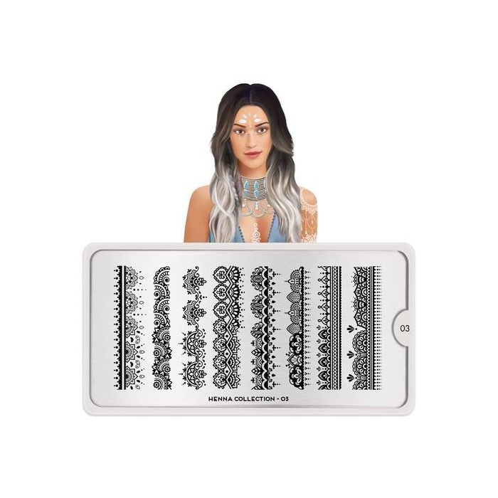 MoYou Henna 03 Stempelplaat