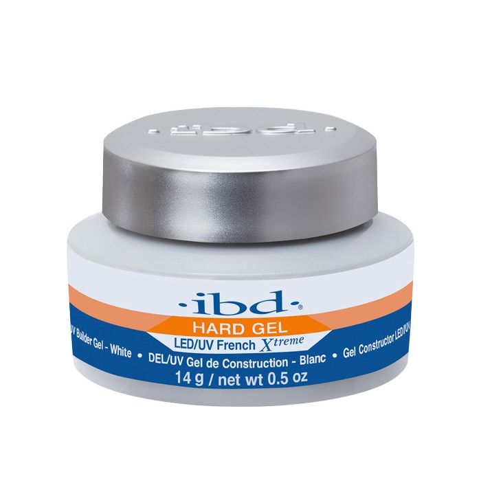 IBD LED/UV French Xtreme White 14g – Gel Constructeur Blanc Sans TPO
