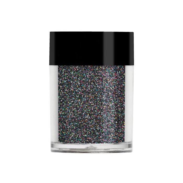 Lecenté black holographic glitter