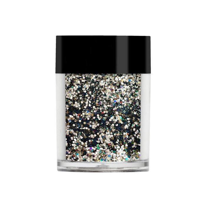 Lecenté Black Gold holographic milti glitz glitter